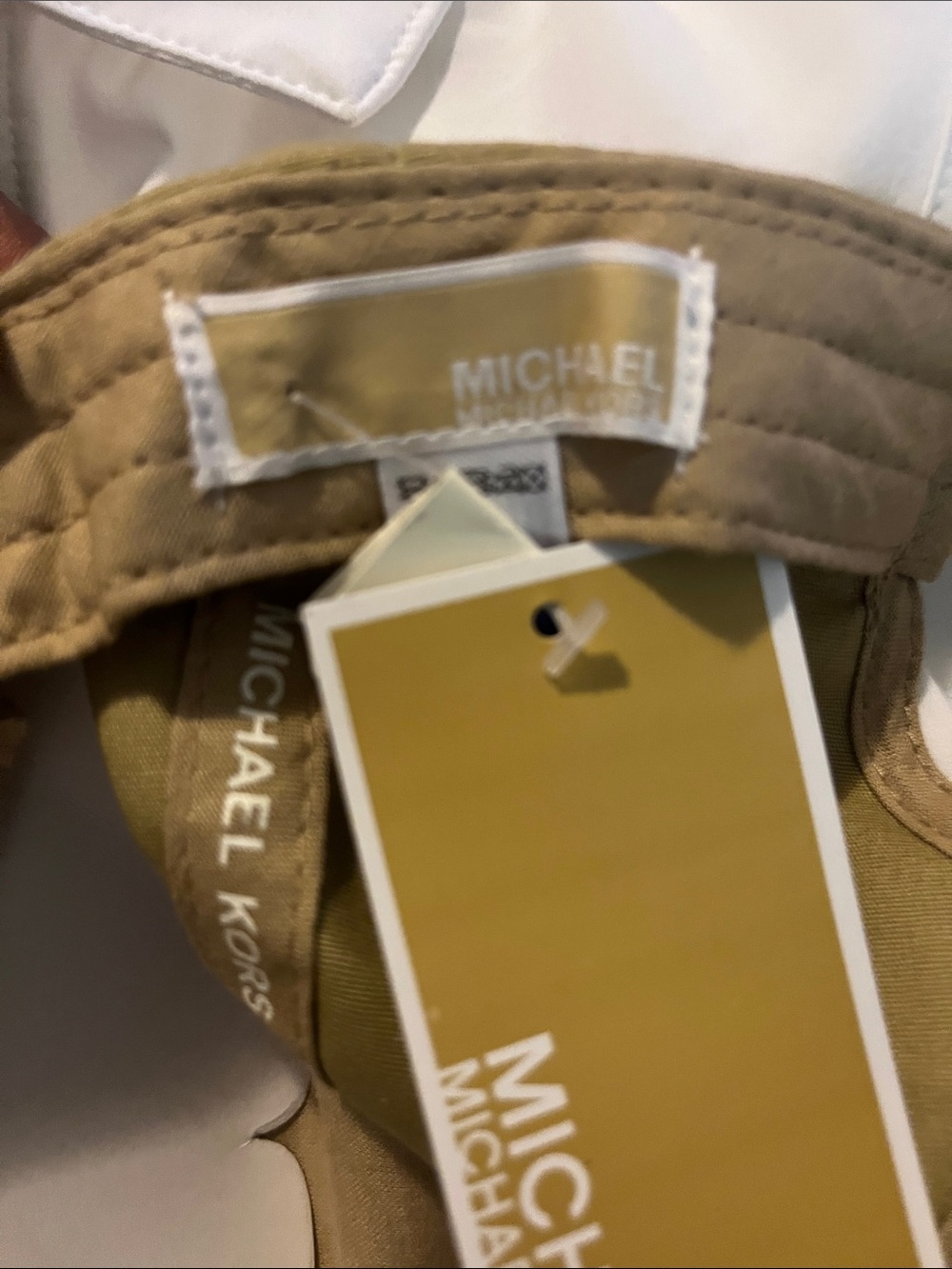 Michael Kors Beige Logo Baseball Cap - Picture 4 of 9